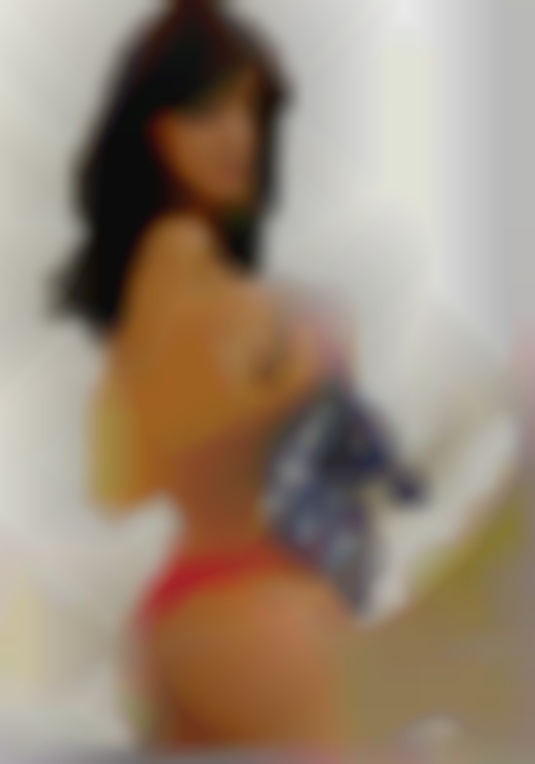 Rocsi with a thong on from swingers events the back.